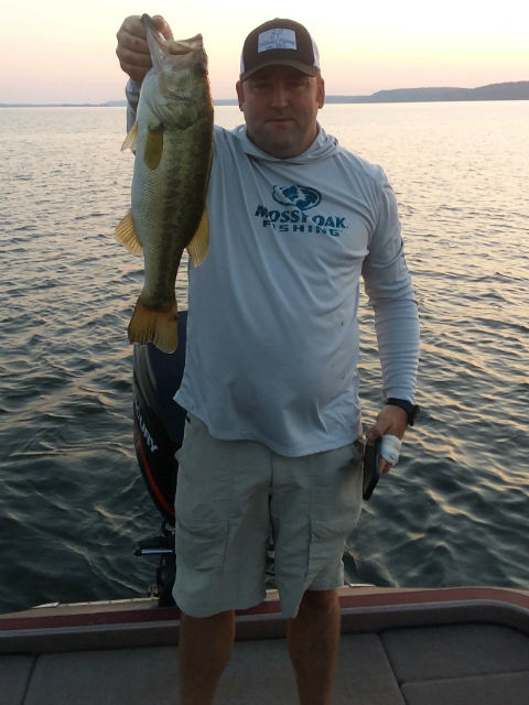 Bass Fishing In Lake Eufaula