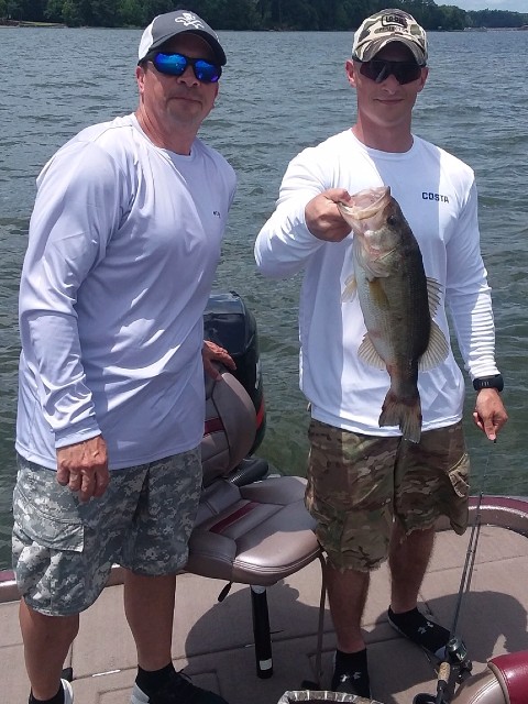 Bass Fishing in Lake Eufaula