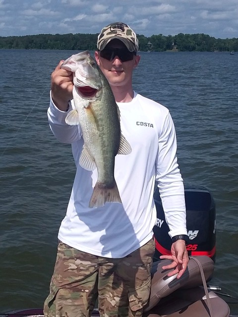 Bass Fishing in Lake Eufaula