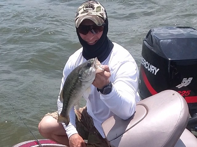 Bass Fishing in Lake Eufaula
