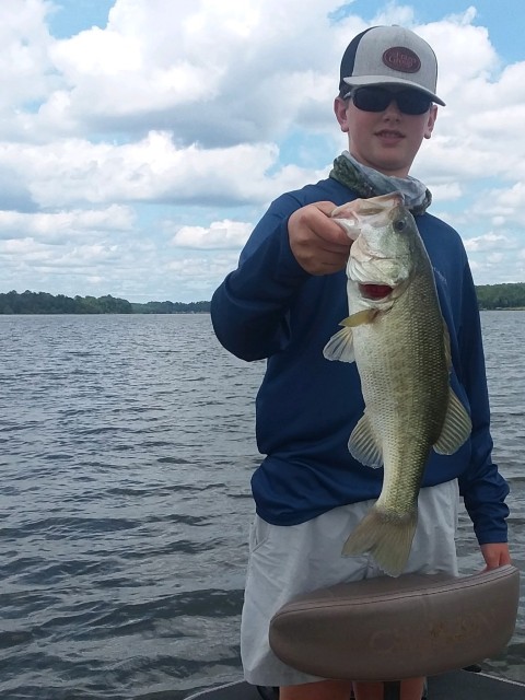 Bass Fishing in Lake Eufaula