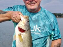 Bass Fishing in Lake Eufaula