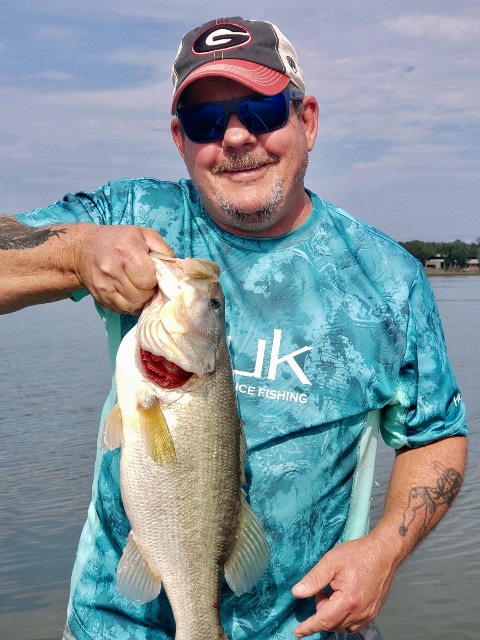 Bass Fishing in Lake Eufaula