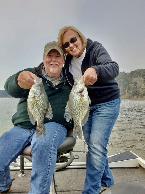 Lake Eufaula Crappie fishing