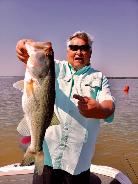 Bass Fishing in Lake Eufaula