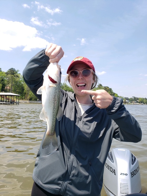 Lake Eufaula Bass fishing