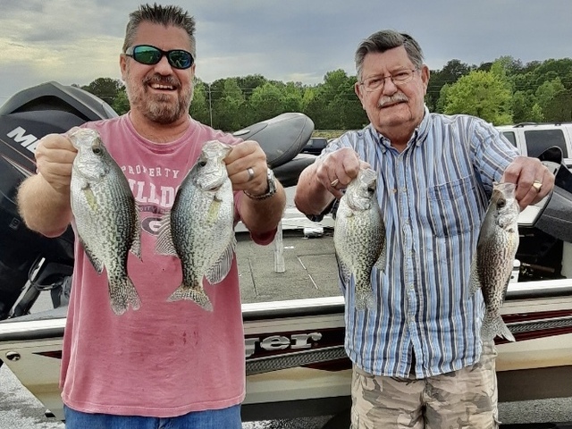 Lake Eufaula Crappie fishing