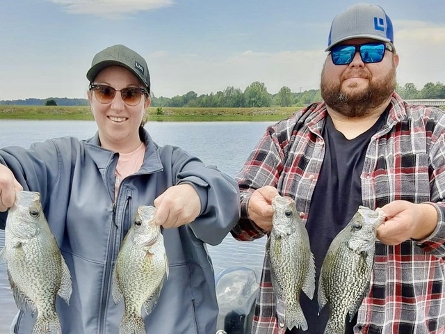 Lake Eufaula Crappie fishing