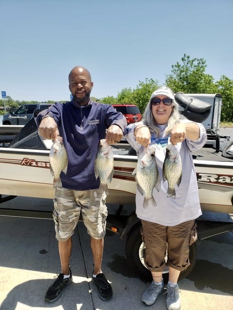 Lake Eufaula Crappie fishing