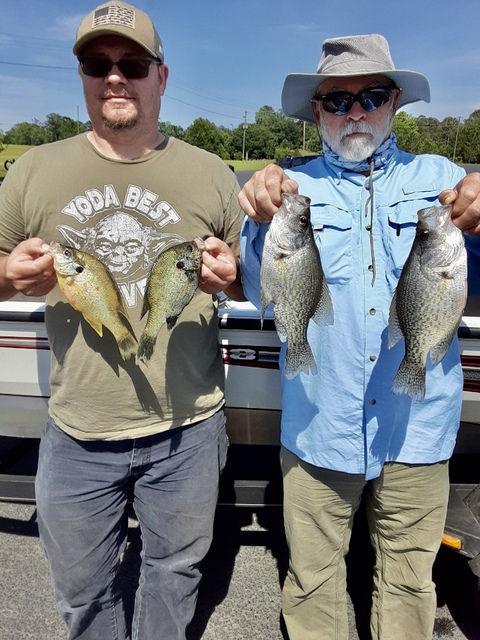 Crappie Fishing in Lake Eufaula