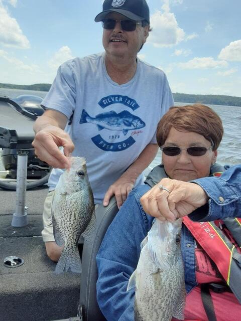 Eufaula Crappie fishing