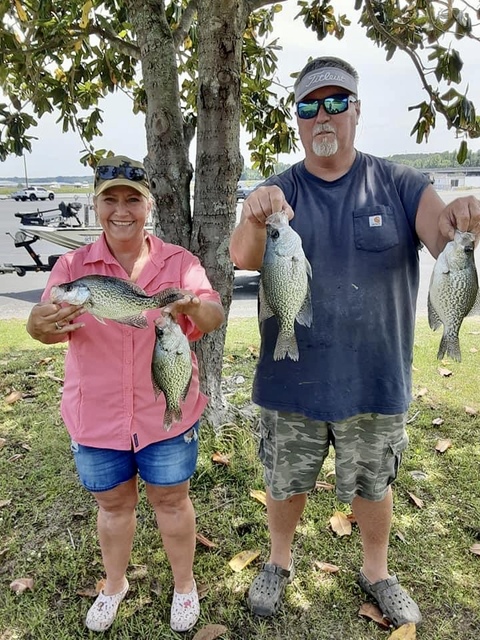 Lake Eufaula Crappie fishing