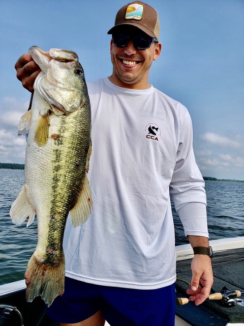 Bass Fishing in Lake Eufaula