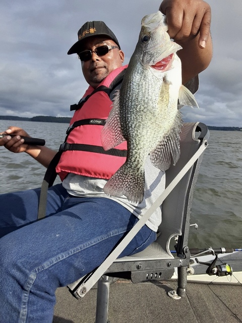 Lake Eufaula Crappie fishing