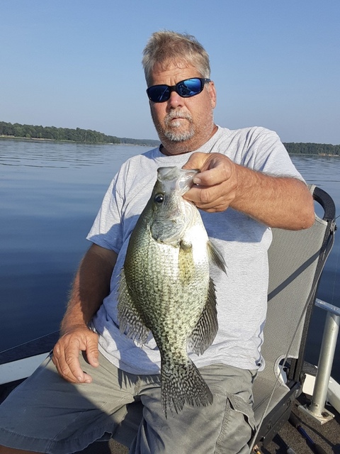 Crappie fishing on Lake Eufaula