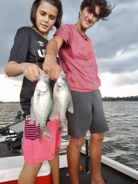 Lake Eufaula Crappie fishing