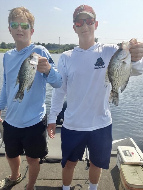 Lake Eufaula Crappie fishing