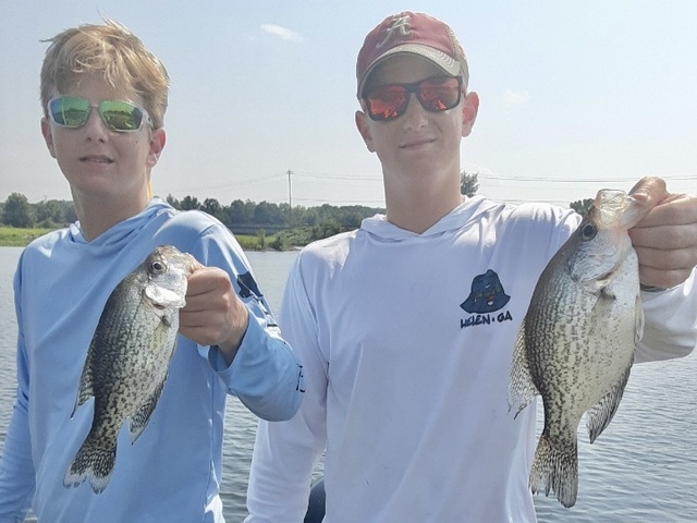 Lake Eufaula Crappie fishing