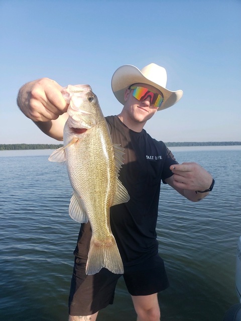 Lake Eufaula Bass fishing