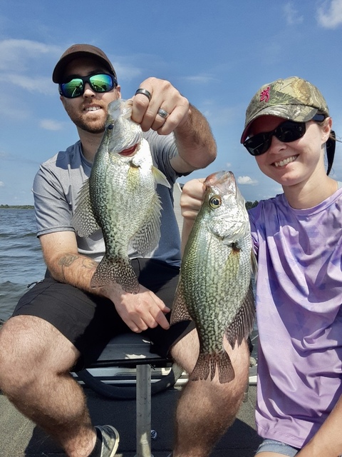 Lake Eufaula Crappie fishing