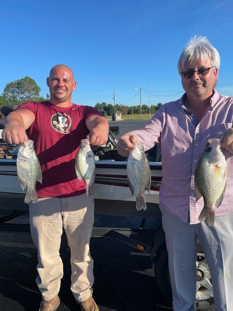 Crappie Fishing in Lake Eufaula