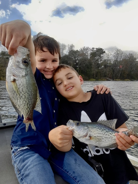 Lake Eufaula Crappie fishing