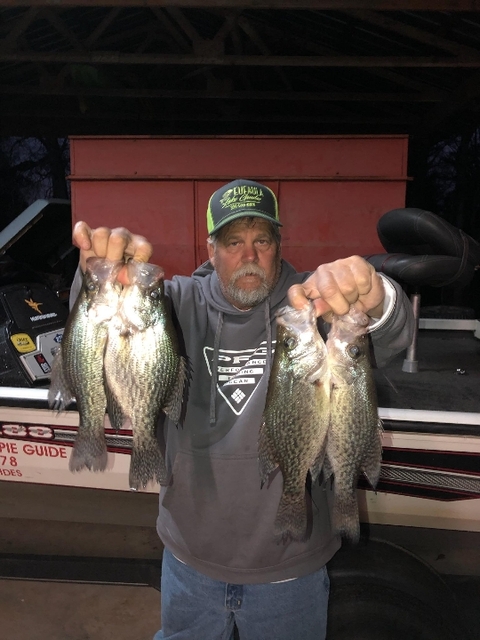 Lake Eufaula Crappie fishing