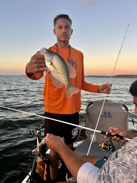 Lake Eufaula Crappie fishing