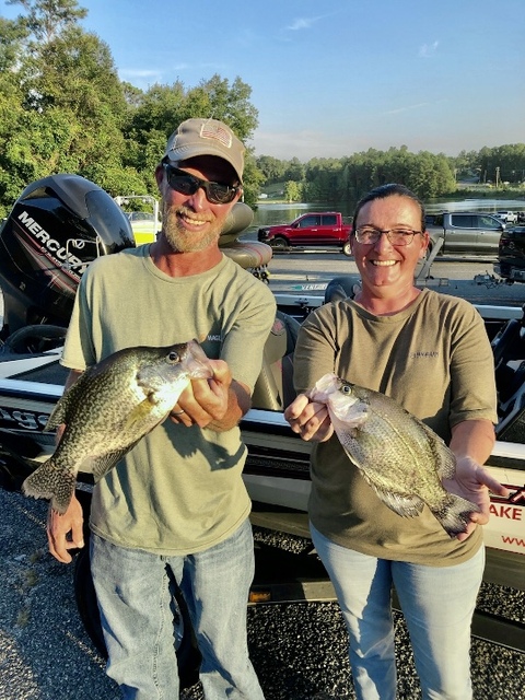 Lake Eufaula Crappie fishing