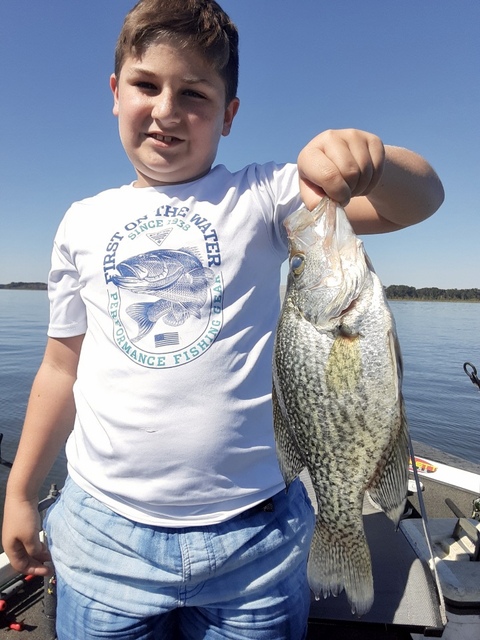 Lake Eufaula Crappie fishing