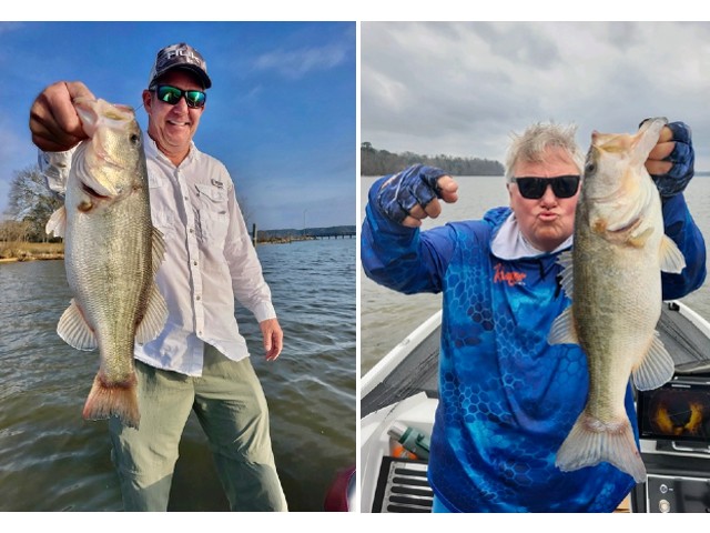 Lake Eufaula Bass fishing