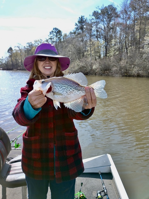 Lake Eufaula Crappie fishing