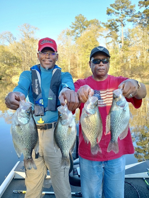 Lake Eufaula Crappie fishing