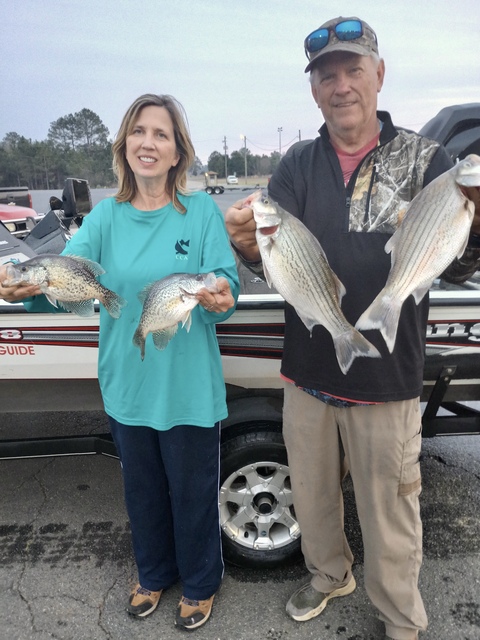 Lake Eufaula Crappie fishing