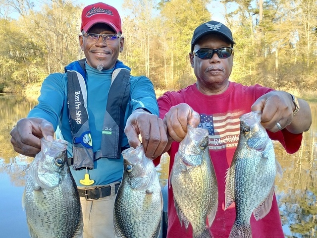 Lake Eufaula Crappie fishing