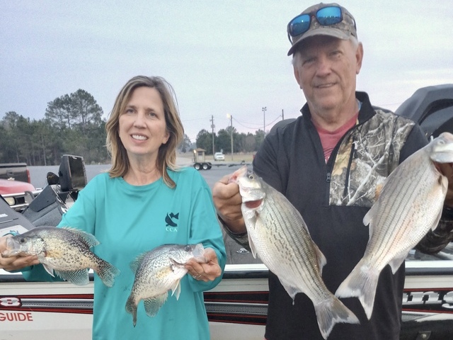 Lake Eufaula Crappie fishing