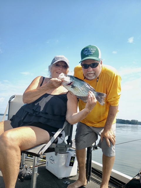 Lake Eufaula Crappie fishing