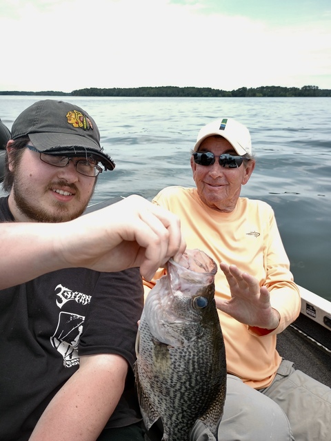 Lake Eufaula Crappie fishing