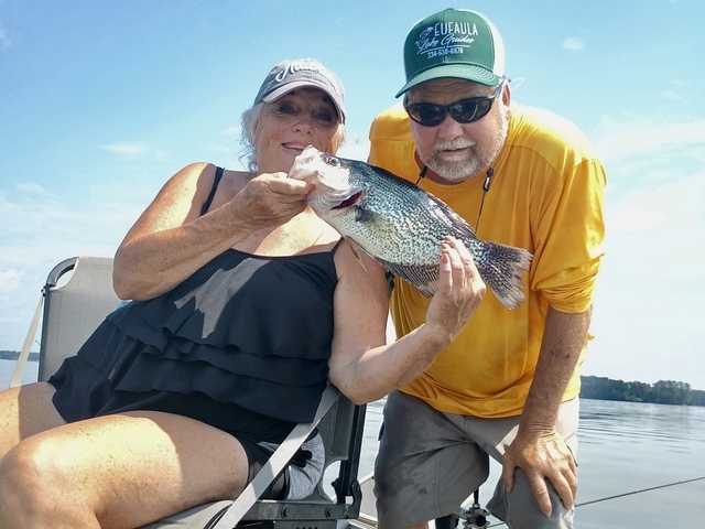 Lake Eufaula Crappie fishing