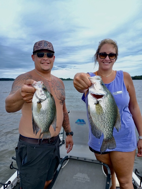 Lake Eufaula Crappie fishing