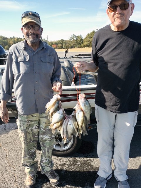 Lake Eufaula Crappie fishing