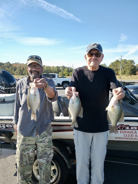 Lake Eufaula Crappie fishing