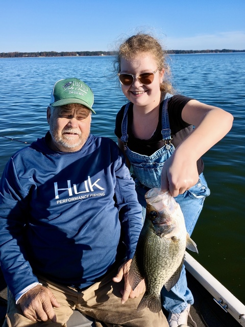 Lake Eufaula Crappie fishing