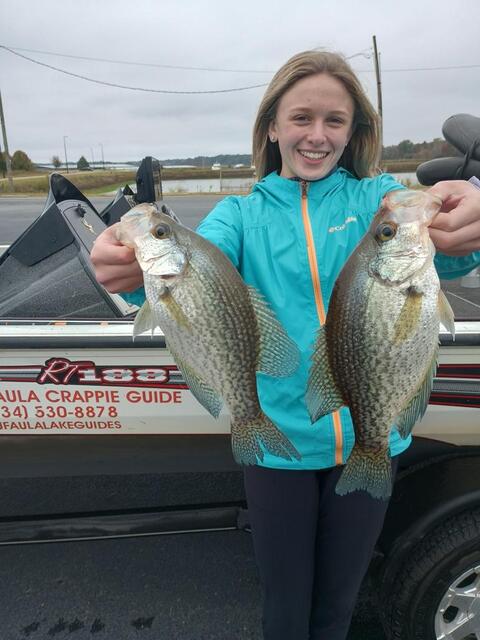 Lake Eufaula Crappie fishing