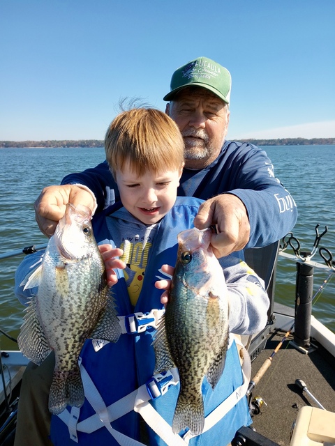 Lake Eufaula Crappie fishing