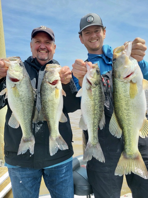 Lake Eufaula Bass fishing