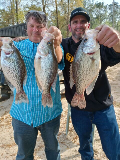 Lake Eufaula Crappie fishing