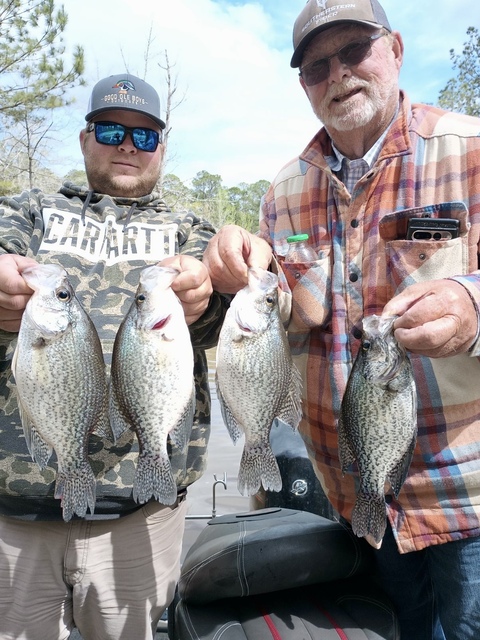 Lake Eufaula Crappie fishing