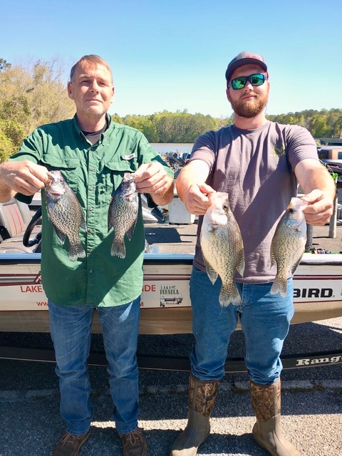 Lake Eufaula Crappie fishing