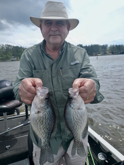 Lake Eufaula Crappie fishing 